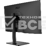 Монитор 27' MSI Modern MD272QXP IPS 2560x1440, 100 Гц, 4 мс, 16:9, 400 кд/м2, 1xHDMI, 1xDP, 1xUSB-C, 1x3.5 мм, черный, фото3