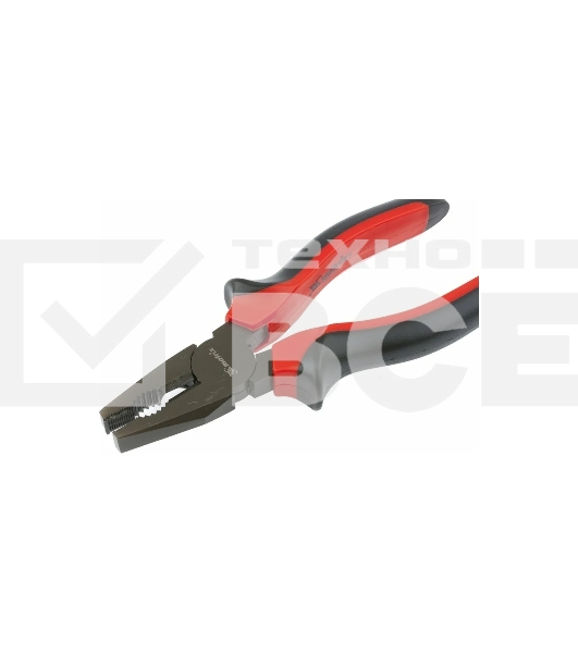 Плоскогубцы Matrix Nickel черный, 180 мм, комбинированные, двухкомпонентные рукоятки