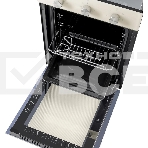 Шкаф духовой электрический Maunfeld EOEC516BG, встраиваемый, 51л, дверца с 2 стеклами, бежевый, фото11