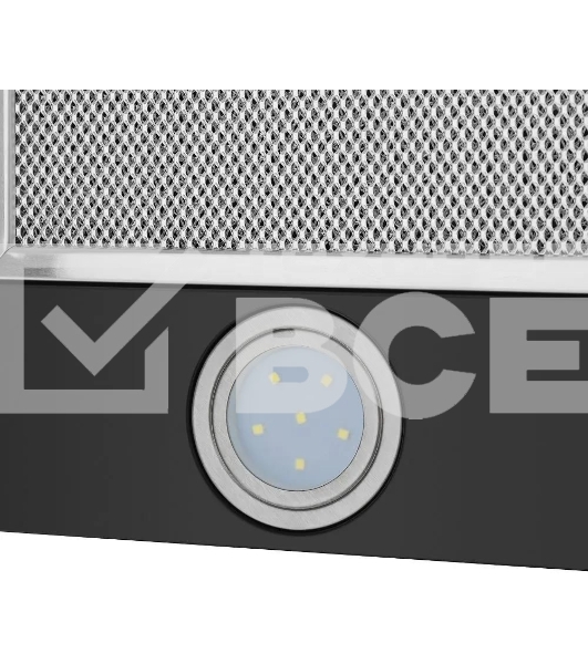 Вытяжка встраиваемая Maunfeld VS Light 60 черный, 60 см, 520 куб. м/ч, 56 дБ