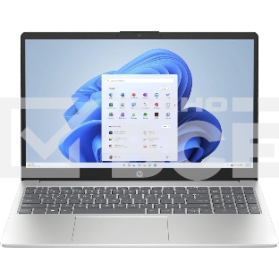 Ноутбук HP 15 15-fc0196nia 15.6'/IPS/AMD R5-7520U/8Gb/512Gb SSD/AMD Radeon 610M/noOS/серебристый/1.59kg