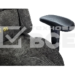 Кресло игровое Zombie 51 серый Light-19 крестов. металл, фото2