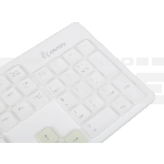 Комплект клавиатура+мышь Smartbuy 218346AG беспроводной, USB, 1500 DPI, белый, фото6