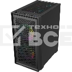 Корпус ACCORD ACC-1902, Mini-Tower, чёрный, фото3