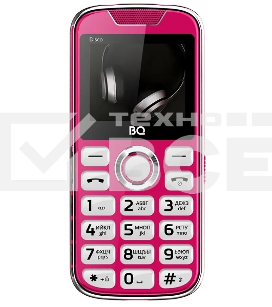 Мобильный телефон BQ 2005 Disco розовый