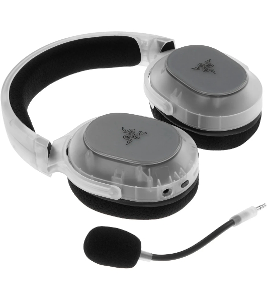 Гарнитура Razer Barracuda X Chroma Phantom White Edition белый, беспроводная, Bluetooth, до 70 ч, подсветка