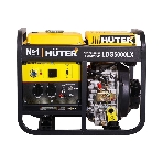 Электрогенератор дизельный Huter LDG 5000LX, 3.3 кВт, 82 дБ, 79 кг, фото4