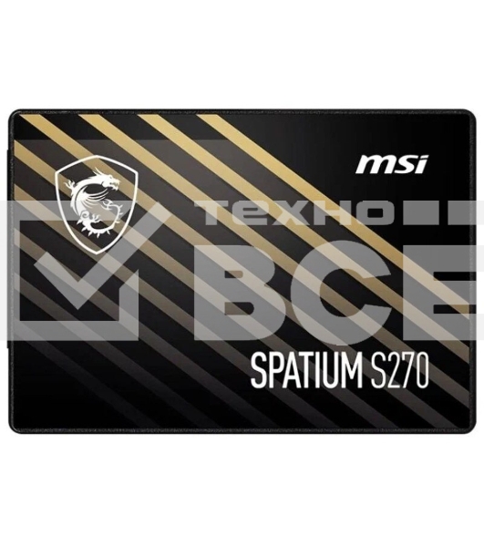 Накопитель SSD MSI SPATIUM S270, 240GB, 2.5