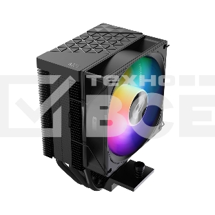 Кулер для процессора PCCooler R300 ARGB BK черный 92мм алюминий+медь 2200rpm 30db 4-pin 150W 133мм