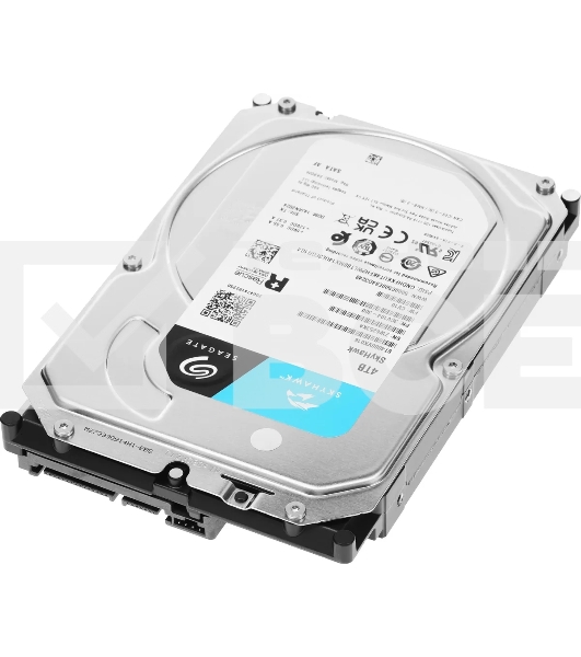 Жесткий диск Seagate 4TB  Skyhawk (ST4000VX016) OEM {Serial ATA III, 5400 rpm, 256mb, для видеонаблюдения}