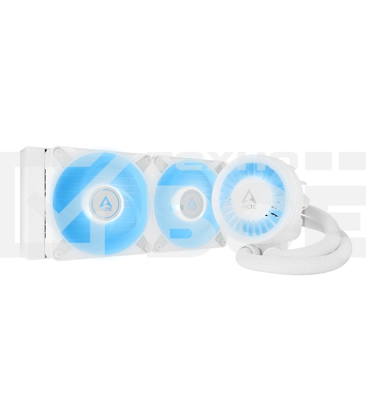 Жидкостная система охлаждения Arctic Liquid Freezer III 240 A-RGB белый, 120 мм, алюминий, 2800 об/мин, 25 дБ, 4 pin, 250 Вт