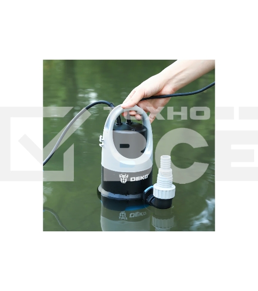 Насос садовый дренажный Deko DWP-900P 900Вт 14000л/час (076-0516)