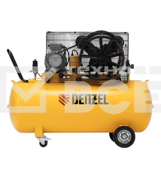 Компрессор воздушный рем. привод BCV 5500-T/270, 5,5 кВт, 270 литров, 850 л/мин Denzel