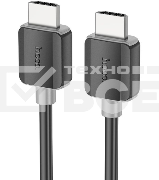 Кабель Hoco US08 ver2.0 HDMI (m) HDMI (m) 2м черный (пакет)