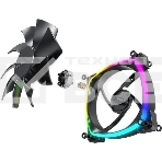 Вентилятор для корпуса Montech AX120 ARGb 120х120x25 черный 4-pin 27дБ (AX120 PWM BLACK) Ret, фото7