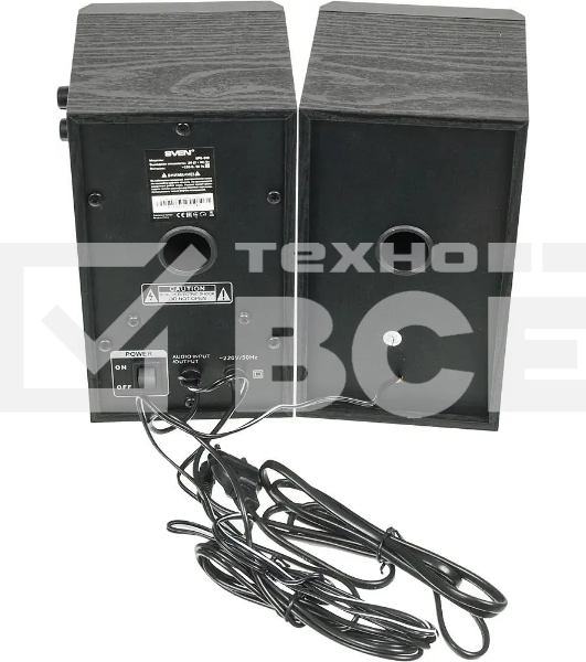 Колонки Sven SPS-619 2.0 черный 20Вт