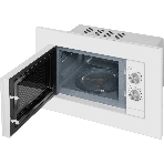 Микроволновая печь встраиваемая Weissgauff HMT-2012GRILL белый, 20 л, 700 Вт, переключатели - поворотный механизм, фото3