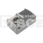 Блок из 2 розеток горизонтальный KRANZ INDUSTRIAL с заземлением открытой установки, IP54, серый, фото5