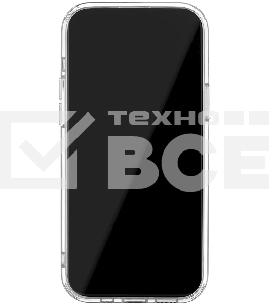 Чехол (клип-кейс) uBear для Apple iPhone 15 Plus Real Mag Case with MagSafe прозрачный (CS254TT67RL-I23M)