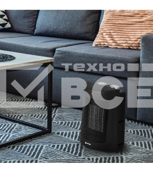 Тепловентилятор Vitek Midnight VT-2064 1800Вт черный
