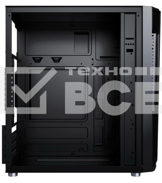 Компьютерный корпус ACD Coffre 104G mATX, Black, CPU 140мм, VGA 245мм, PSU 285мм, 2x3.5INT, 1x2.5INT, 2xUSB 2.0, 1xUSB 3.0, HD Audio, w/o FAN, w/o PSU, TG