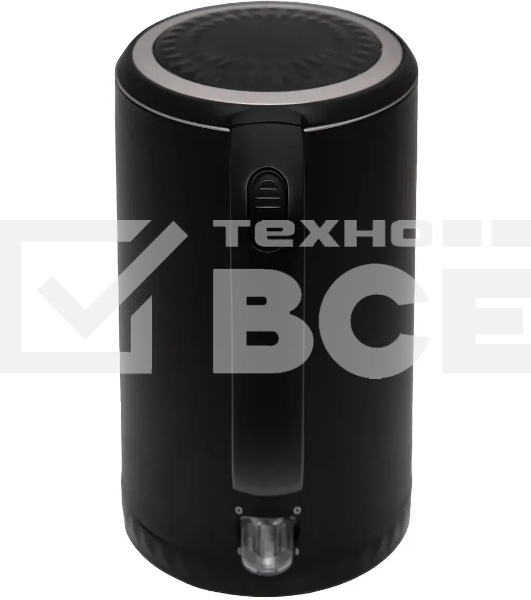 Чайник электрический Centek CT-0020 черный металл 1.7л, 2200W, бесшовная колба, двойные стенки