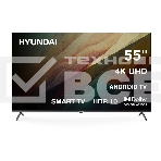 Телевизор Hyundai 55' H-LED55BU7009 черный LED UHD 60Hz Smart TV, фото 1