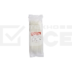 Стяжкa нейлоновая Rexant (07-0250-5) 5.0 х 250 мм 100 шт белый, фото 1