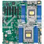 Материнская плата серверная SuperMicro H12DSI-N6-B, сокет SP3, 16xDDR4, 6xPCIe 4.0 x16, 10xSATA, M.2, 2xGigabit Ethernet, 2xUSB 2.0, 2xUSB 3.0, VGA, 24-pin, eATX, фото 1