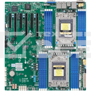 Серверная материнская плата SuperMicro H12DSI-N6-B, сокет SP3, 16xDDR4, 6xPCIe 4.0 x16, 10xSATA, M.2, 2xGigabit Ethernet, 2xUSB 2.0, 2xUSB 3.0, VGA, 24-pin, eATX