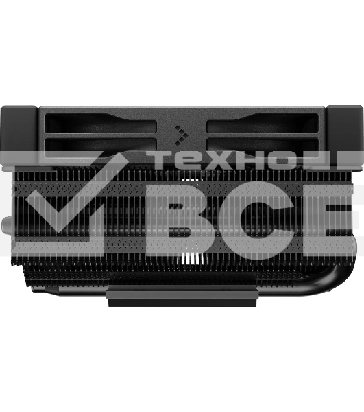 Кулер для процессора DEEPCOOL AN400 черный, 92 мм, алюминий/медь, 2950 об/мин, 23.2 дБ, 4 pin, 150 Вт, 52.5 мм