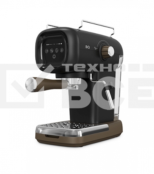 Кофеварка эспрессо BQ CM2005 черный, исп. кофе - молотый, 0.6 л, 1100 Вт, 20 Бар.