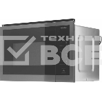 Микроволновая печь Hyundai HBW 2560 DX черная сталь 25л 1450Вт сенсор, фото 1