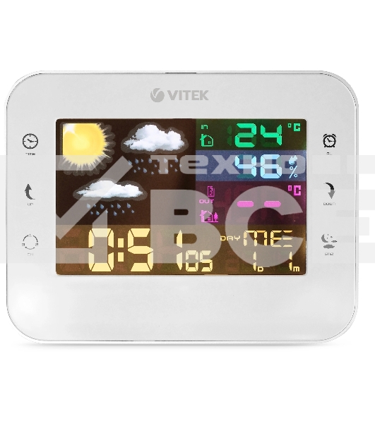 Погодная станция Vitek VT-6412 белый