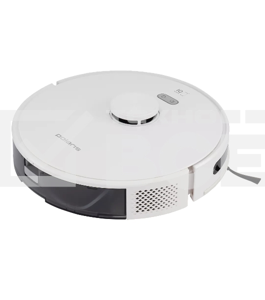 Робот-пылесос Polaris PVCR 6001 WIFI IQ Home белый, 3200 мAч Li-Ion, уборка суxая/влажная, пылесборник контейнер 0.4 л