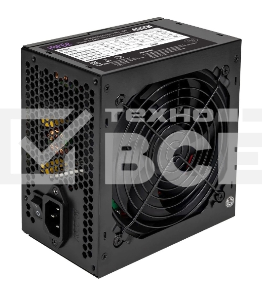 Блок питания HIPER ECO HPN-400, 400Вт, 120мм, черный