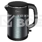 Чайник электрический Midea 1.5л, 2200 Вт, черный, фото 1