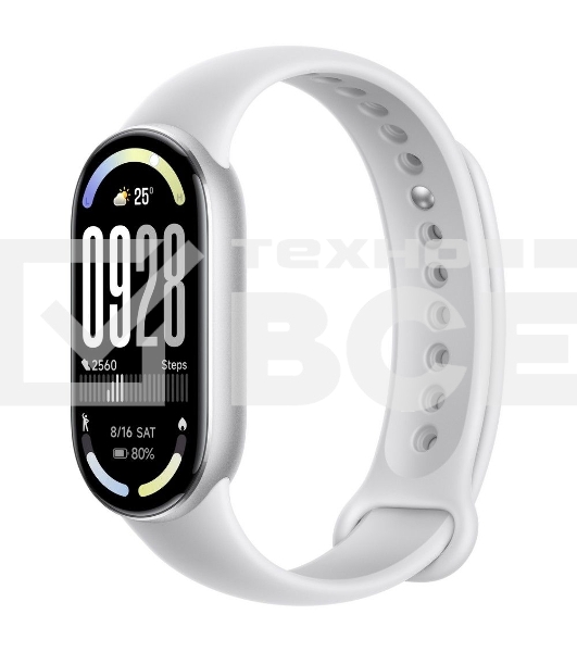 Фитнес-браслет XIAOMI Smart Band 10 Glacier Silver (BHR07PSGL)