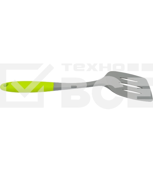 Лопатка MALLONY с отверстиями из нейлона с цветной ручкой из TPR, серия Novita