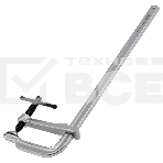 Струбцина Denzel F-образная, 120x400 мм, кованая, фото 1