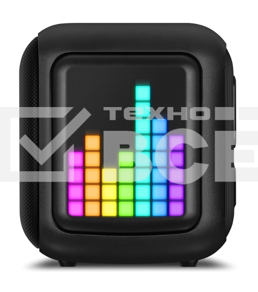 Портативная колонка SVEN PS-880, черный, 1.0, 110 Вт (RMS), Bluetooth, FM, USB, microSD, LED-дисплей, аккумулятор