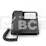 Телефон проводной Gigaset DESK400 черный, фото 1