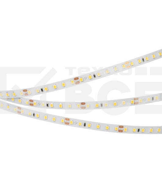 Лента светодиодная RT-A120-8мм 24V Warm3000 (9.6 W/m, IP20, 2835, 5m) (Открытый)
