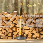 Колун-кувалда Denzel 3000 г, кованая, фибергласовая рукоятка c TPR покрытием, 880 мм, фото2