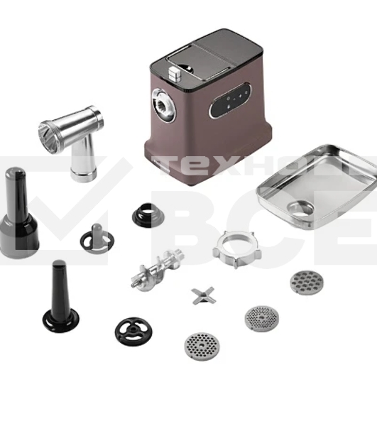 Мясорубка электрическая Redmond MG-502, серо-коричневый