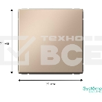 Выключатель 1-кл. ArtGallery (сх. 1) 10AX песочн. SE, фото4