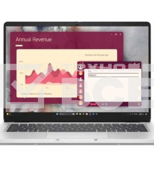 Ноутбук Dell Pro 14 Core 7 250U 14,0' FullHD+300nit AG,300 nit,32 GB DDR5 (2x16GB),1TB SSD,Intel graphics,3 cell 55 Wh,Backlit,FPR,Thunderbolt,,Linux,1,37kg,2y,KB Eng