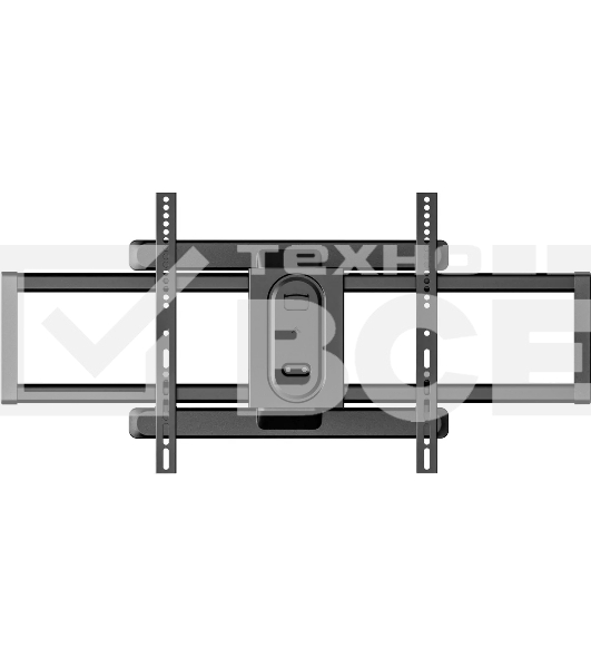 Кронштейн для телевизора Ultramounts UM970 черный 95'-120' макс.60кг настенный поворот и наклон
