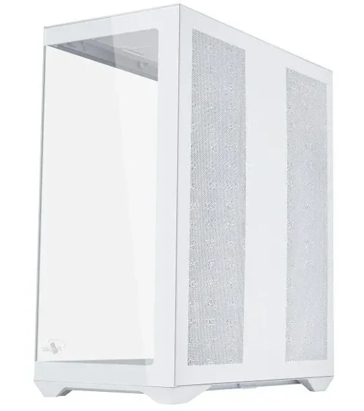 Корпус ATX Eurocase M4801 white, без БП, закаленное стекло 2 стороны