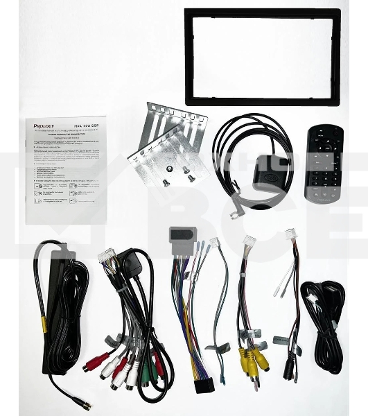 Автомагнитола Prology MPA-220 DSP, 2 DIN, 7', Android 10, Bluetooth, USB Type-A, AUX, GPS, 4G, пульт ДУ